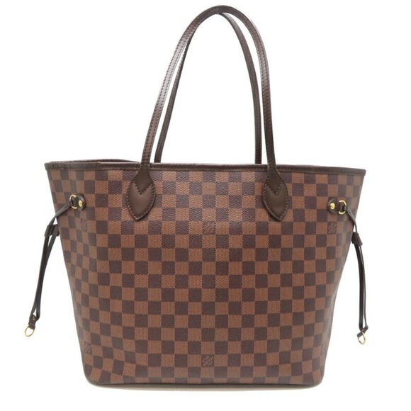 LOUIS VUITTON Brown Damier Neverfull MM Tote Bag - Picture 2 of 10